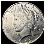1923-D Silver Peace Dollar CLOSELY  UNCIRCULATED