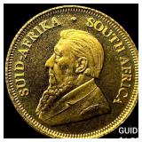 2014 South Africa Gold 1/10 Krugerrand .10oz AGW