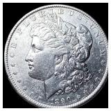 1890 Silver Morgan Dollar CLOSELY  UNCIRCULATED