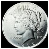 1922 Silver Peace Dollar UNCIRCULATED
