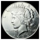 1935 Silver Peace Dollar UNCIRCULATED