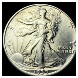 1939-S Silver Walking Liberty Half Dollar CHOICE A