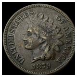 1879 Indian Head Cent NEARLY UNCIRCULATED