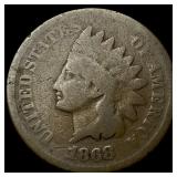 1868 Indian Head Cent NICELY CIRCULATED