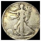 1919-D Silver Walking Liberty Half Dollar  NICELY