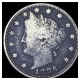 1886 Liberty Head Nickel LIGHTLY CIRCULATED