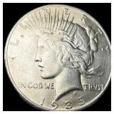 1935-S Silver Peace Dollar CLOSELY  UNCIRCULATED