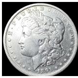 1891-O Silver Morgan Dollar NEARLY UNCIRCULATED