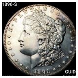 1896-S Morgan Silver Dollar CHOICE AU