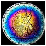 1853 Arrows Seated Liberty Half Dollar CLOSELY UNC