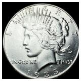 1935-S Silver Peace Dollar UNCIRCULATED