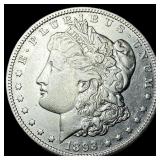 1893-S Silver Morgan Dollar NEARLY UNCIRCULATED
