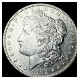 1902 Morgan Silver Dollar CLOSELY UNCIRCULATED