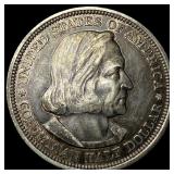 1893 Silver Columbian Expo Half Dollar  CLOSELY U