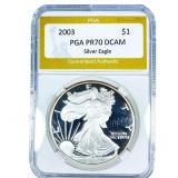 2003 Silver Eagle PGA PR70 DCAM