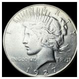 1927-S Silver Peace Dollar CLOSELY UNCIRCULATED