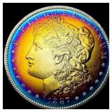 1887 Morgan Silver Dollar CLOSELY UNCIRCULATED