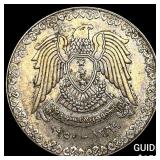 1950 Syria Silver 1 Lira