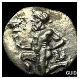 Greek Thasos 405-355 BC Silver Trihemibol