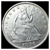 1856-O Silver Seated Liberty Half Dollar  CLOSELY