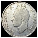 1941 South Africa Silver 2 1/2 Shilling