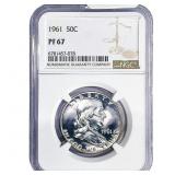 1961 Franklin Half Dollar NGC PF67