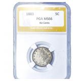 1883 Liberty Victory Nickel PGA MS66 No Cents