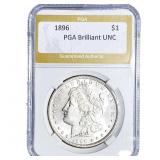 1896 Morgan Silver Dollar PGA Brilliant UNC