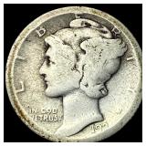 1921-D Silver Mercury Dime NICELY CIRCULATED