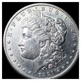 1891-S Silver Morgan Dollar CLOSELY  UNCIRCULATED