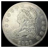 1821 Capped Bust Quarter LIGHTLY CIRCULATED
