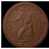 19th Century Germany Porcelain Token