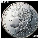 1896-S Morgan Silver Dollar HIGH GRADE+