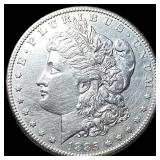 1885-S Silver Morgan Dollar CHOICE AU