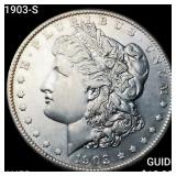 1903-S Morgan Silver Dollar CHOICE AU