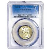 1950-D Washington Silver Quarter PCGS MS67