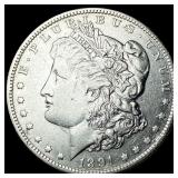 1891-O Silver Morgan Dollar CLOSELY UNCIRCULATED