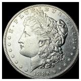 1886-S Silver Morgan Dollar CLOSELY UNCIRCULATED