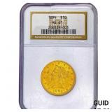 1894 $10 Gold Eagle NGC MS61