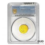 1914-D $2.50 Gold Quarter Eagle PCGS XF40