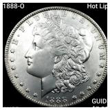 1888-O Hot Lips Morgan Silver Dollar HIGH GRADE+