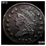 1813 Classic Head Large Cent LIGHTLY CIRCULATED