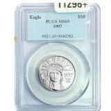 1997 1/2oz Platinum Eagle $50 PCGS MS69