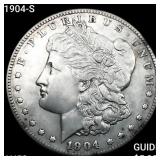 1904-S Morgan Silver Dollar CLOSELY UNCIRCULATED