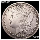 1889-CC Morgan Silver Dollar LIGHTLY CIRCULATED