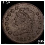 1810/9 Classic Head Large Cent CLOSELY UNC