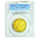 1900-S Barber Half Dollar PCGS XF45