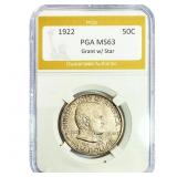 1922 Grant Half Dollar PGA MS63 With Star