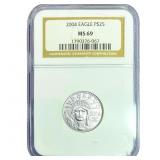 2004 1/4oz Platinum Eagle $25 NGC MS69