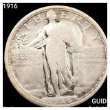1916 Standing Liberty Quarter NICELY CIRCULATED